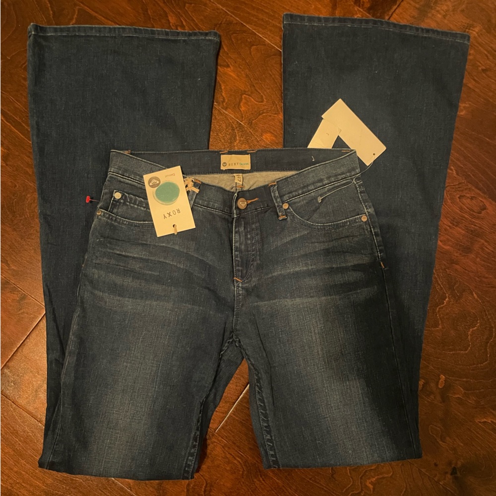 Roxy Blue Relaxed Jeans